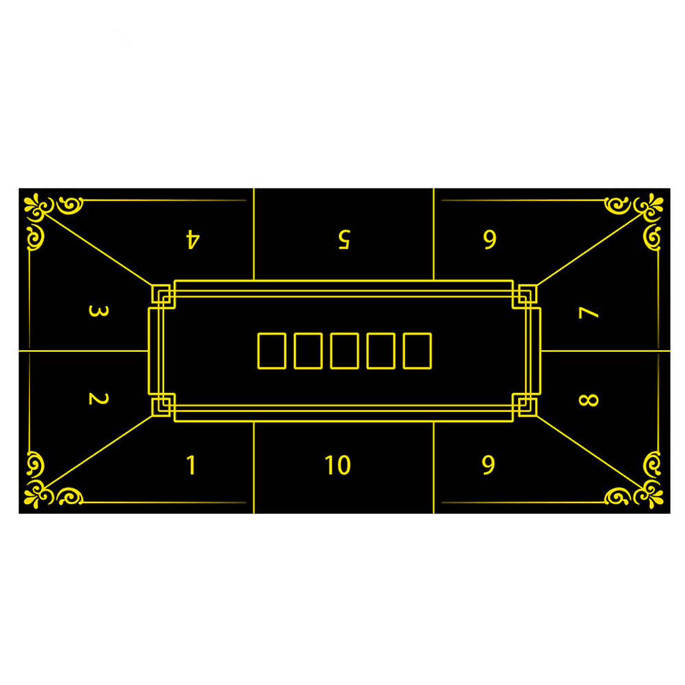 Gaming Accessories For Gaming Desk - Утолщенная резиновая подкладка для покерного стола,