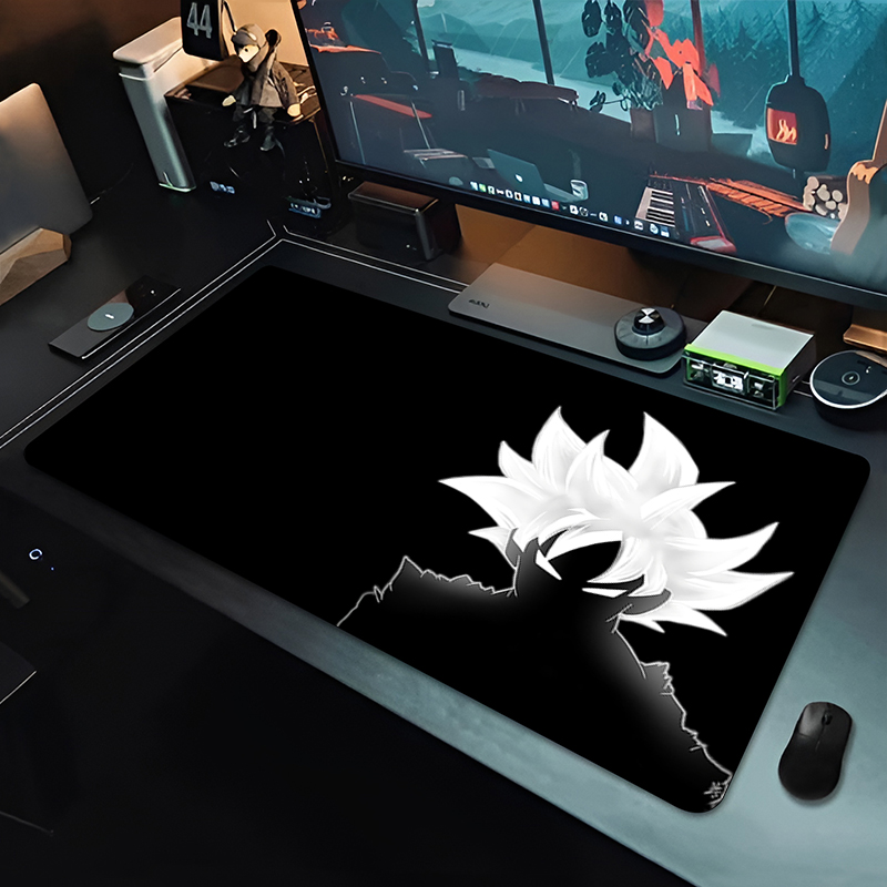 Gaming Accessories For Gaming Desk - Коврик для мыши DBZ Black Anime