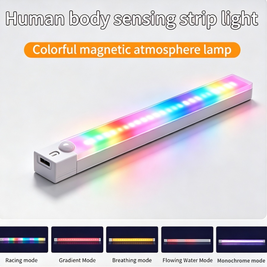 Accessories For Your Gaming Room - Перезаряжаемая светодиодная RGB-лампа для рабочего стола