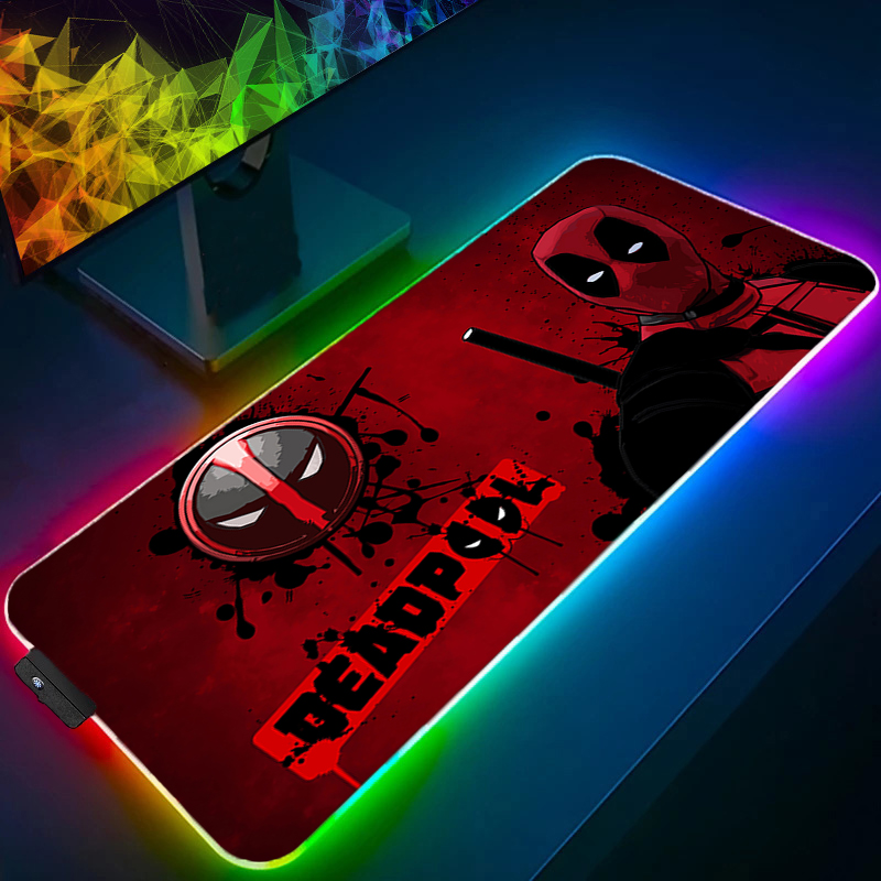 Gaming Accessories For Setup - Светодиодный коврик для мыши, игровая подсветка,