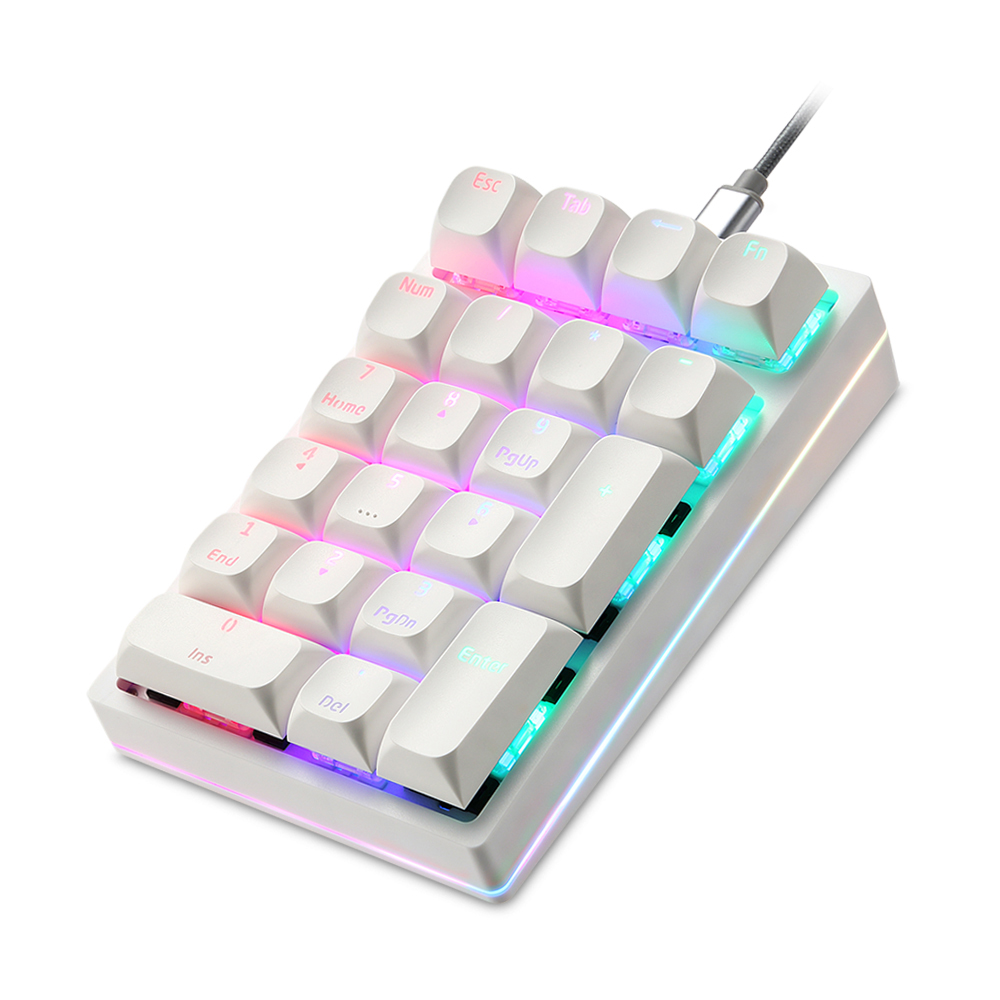 Keyboard Numpad Separate - K24Pro 21 клавиша цифровая клавиатура механическая