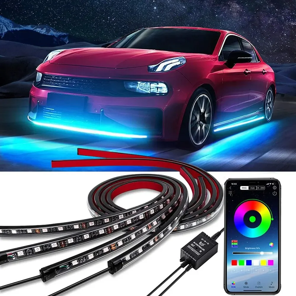 Rgb Hub Sync - Неоновый светодиодный RGB автомобильный нижний светильник