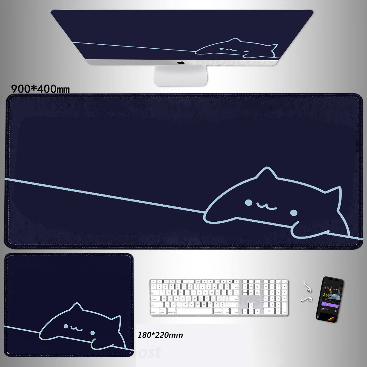 Desk Corner Mat - HD-принт Игровой расширительный коврик Игровая клавиатура