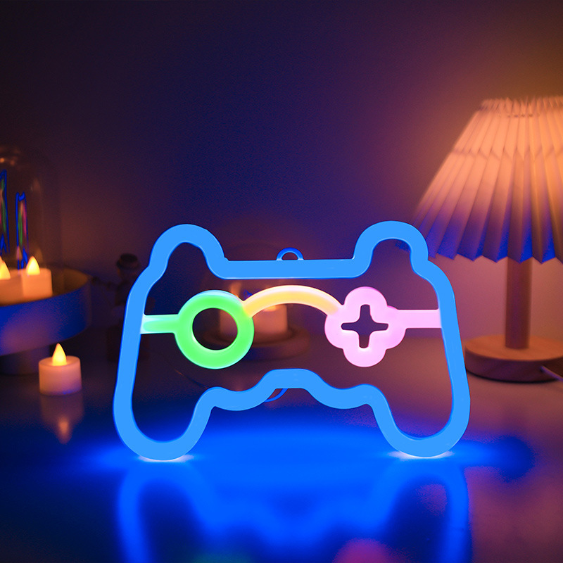 Accessories For Your Gaming Room - Неоновые светильники для геймеров, неоновая лампа