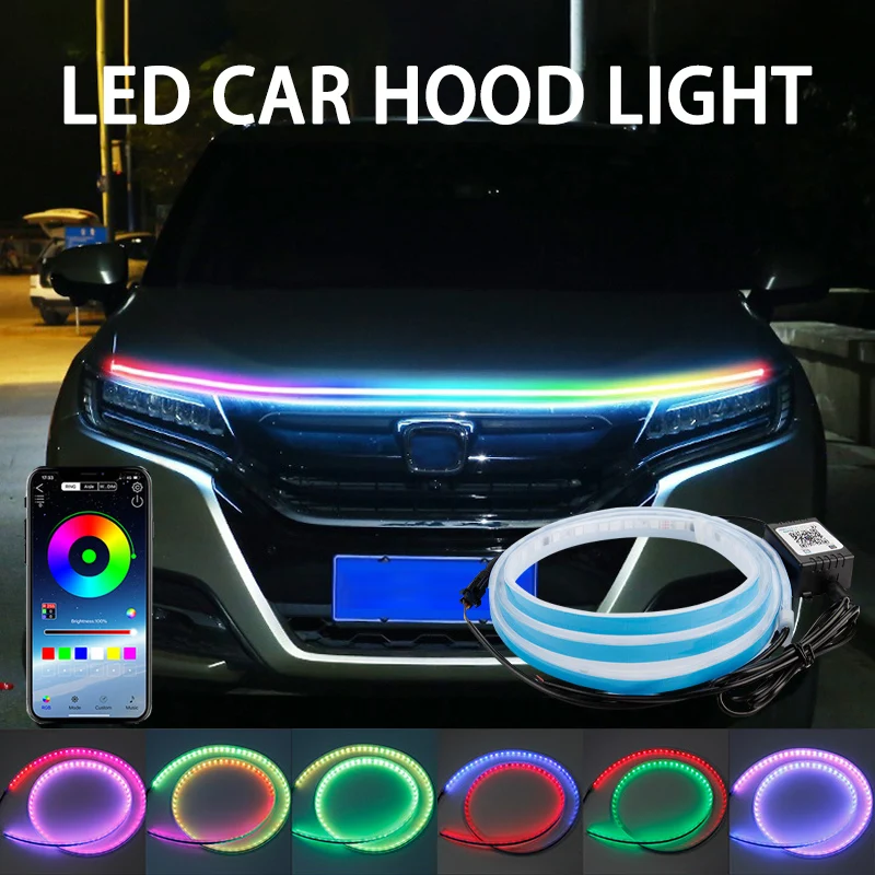 Rgb Hub Sync - 120/150/180 см декоративный светильник на капоте