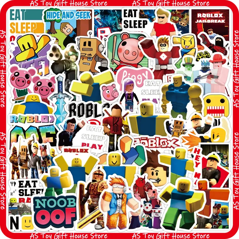 Gaming Accessories Roblox - 50 шт. водонепроницаемых креативных классических мультяшных