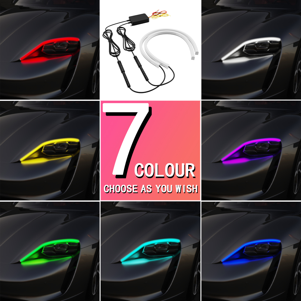 2 шт. DRL автомобильные светод – обзор и цена Rgb Hub Sync
