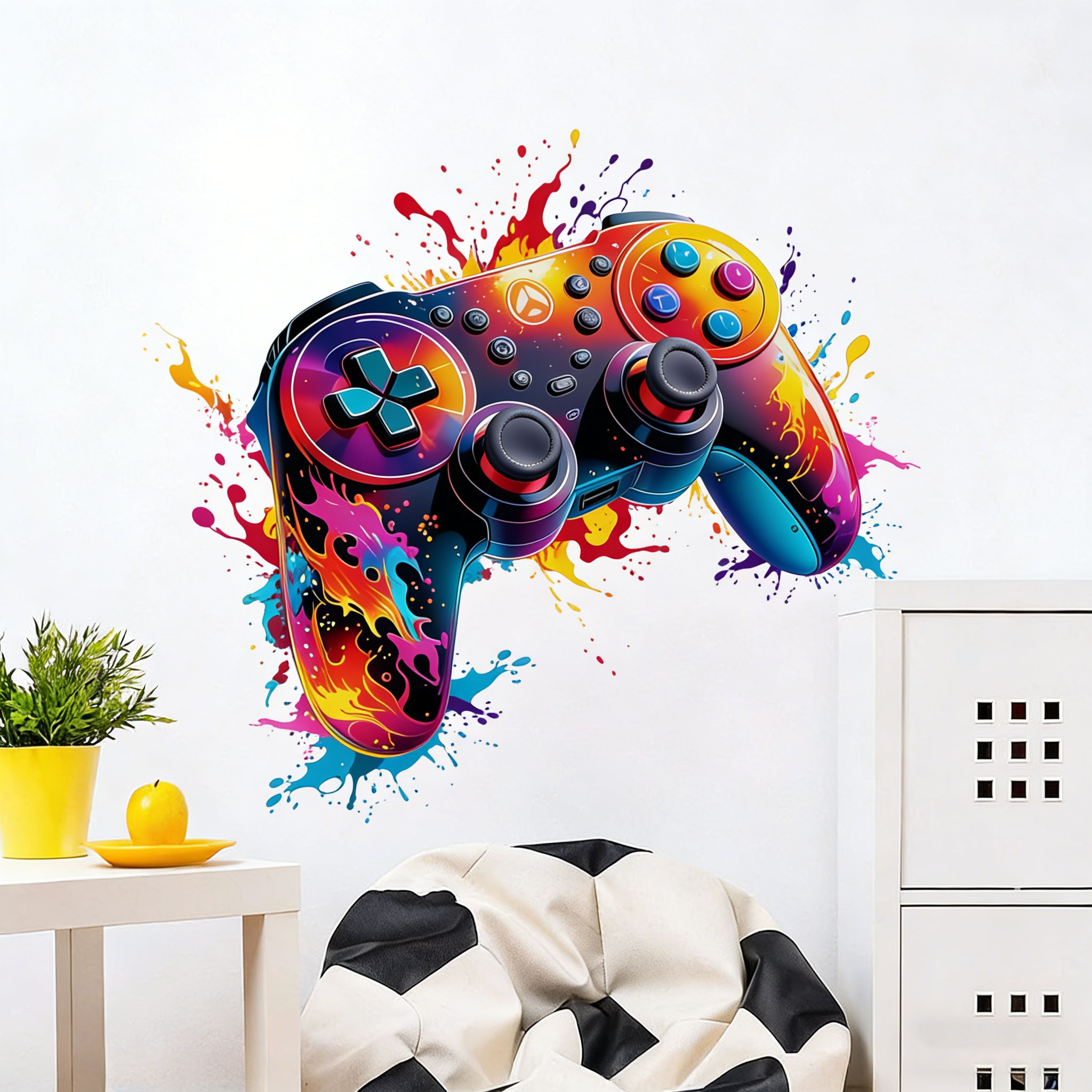 Наклейка на стену с изображени – обзор и цена Accessories For Your Gaming Room