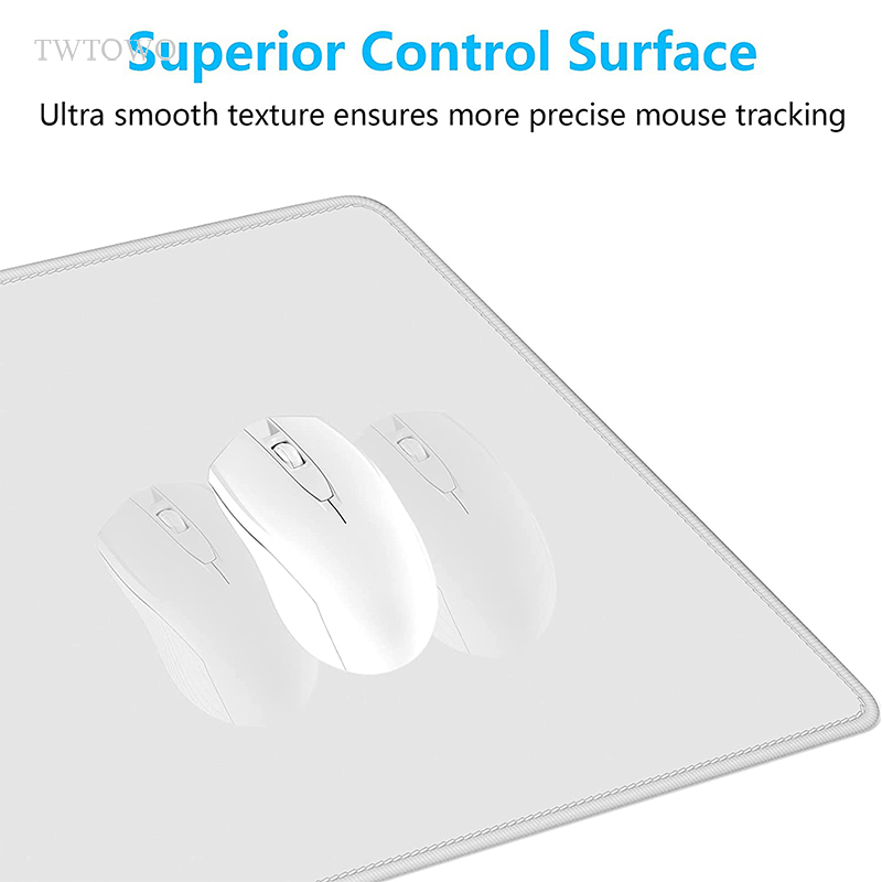 Белый игровой коврик для мыши  – обзор и цена Gaming Accessories For Setup