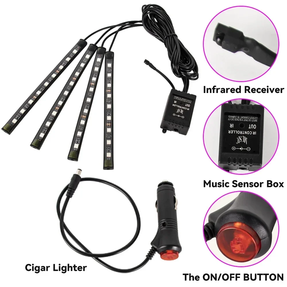 Неоновый светодиодный RGB авто – обзор и цена Rgb Hub Sync