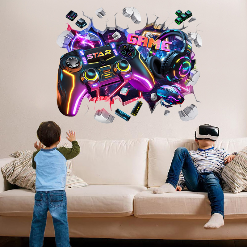 Большие виниловые наклейки для – обзор и цена Gaming Accessories Wallpaper