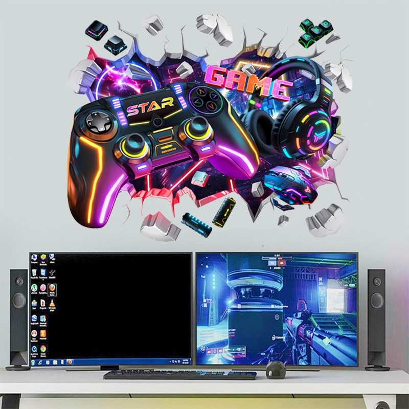 Большие виниловые наклейки для – обзор и цена Gaming Accessories Wallpaper