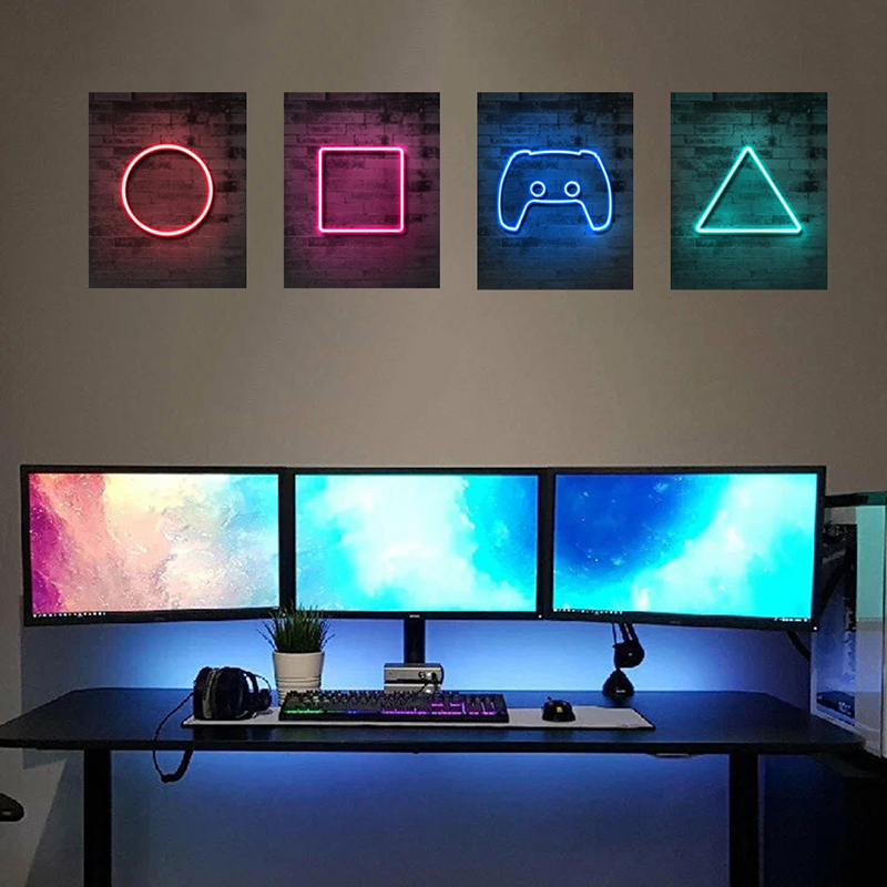 4 шт., детская игровая комната – обзор и цена Gaming Accessories Wallpaper