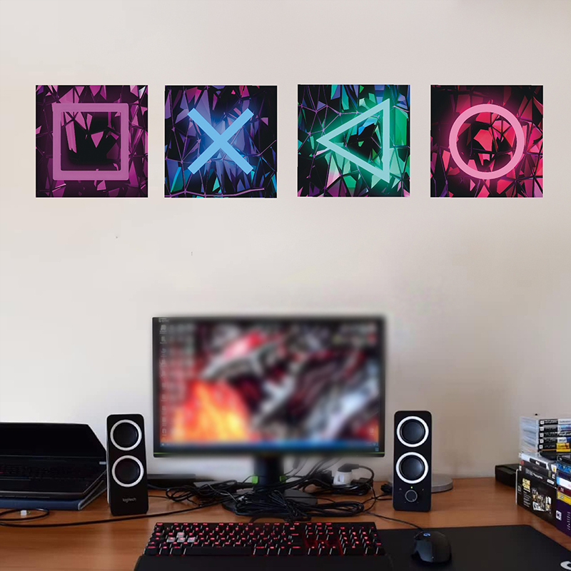 4 шт., детская игровая комната – обзор и цена Gaming Accessories Wallpaper