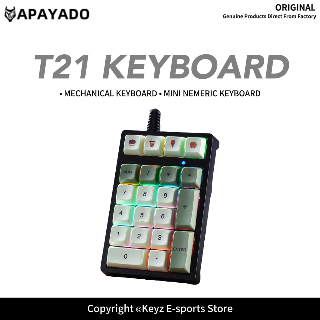 21-клавишная мини-клавиатура с – обзор и цена Keyboard Numpad Separate