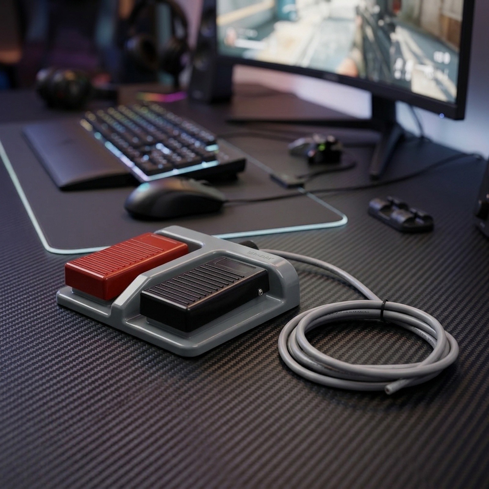 Красно-черный двойной ножной п – обзор и цена Gaming Accessories Images