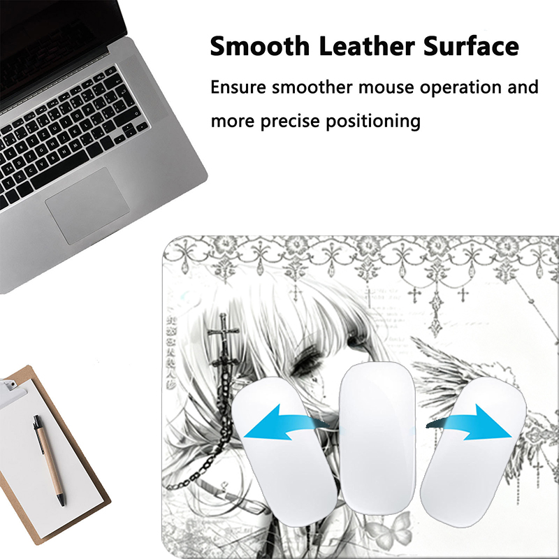 Кожаный коврик для мыши, черно – обзор и цена Gaming Accessories For Gaming Desk
