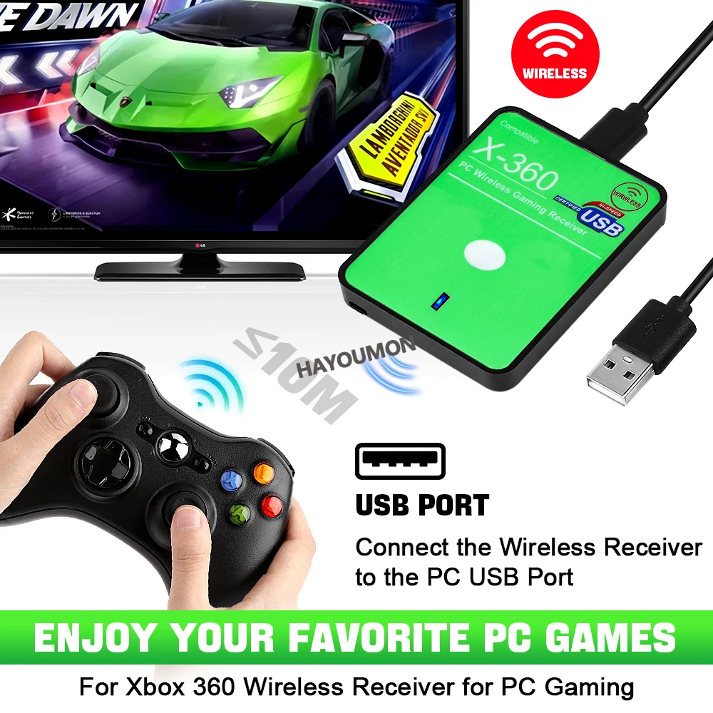 Беспроводной игровой приемник, – обзор и цена Play Gaming Accessories Xbox Controller